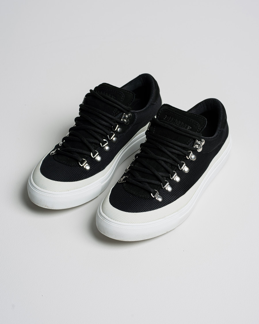 Herre | Diemme Marostica Low Sport Sneaker Black Nylon 40 | Pre-owned | Diemme Marostica Low Sport Sneaker Black Nylon 40