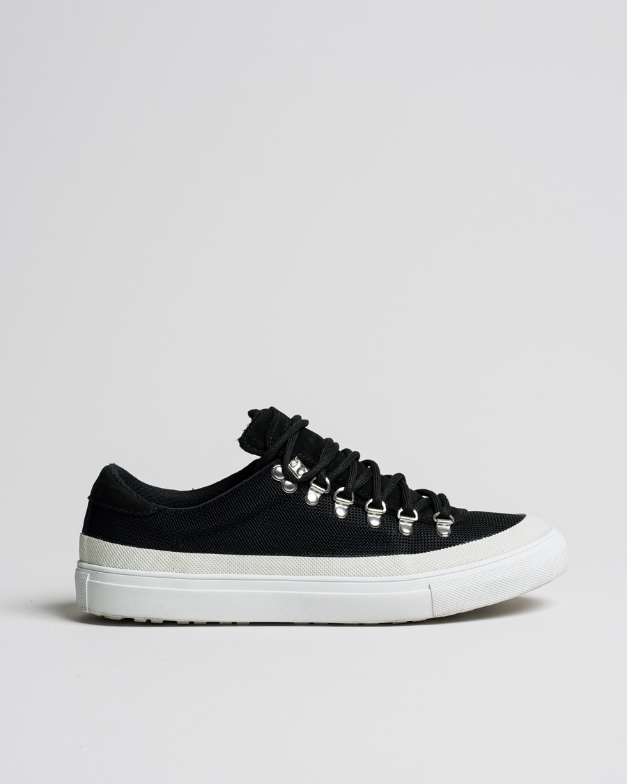 Herre | Diemme Marostica Low Sport Sneaker Black Nylon 40 | Pre-owned | Diemme Marostica Low Sport Sneaker Black Nylon 40
