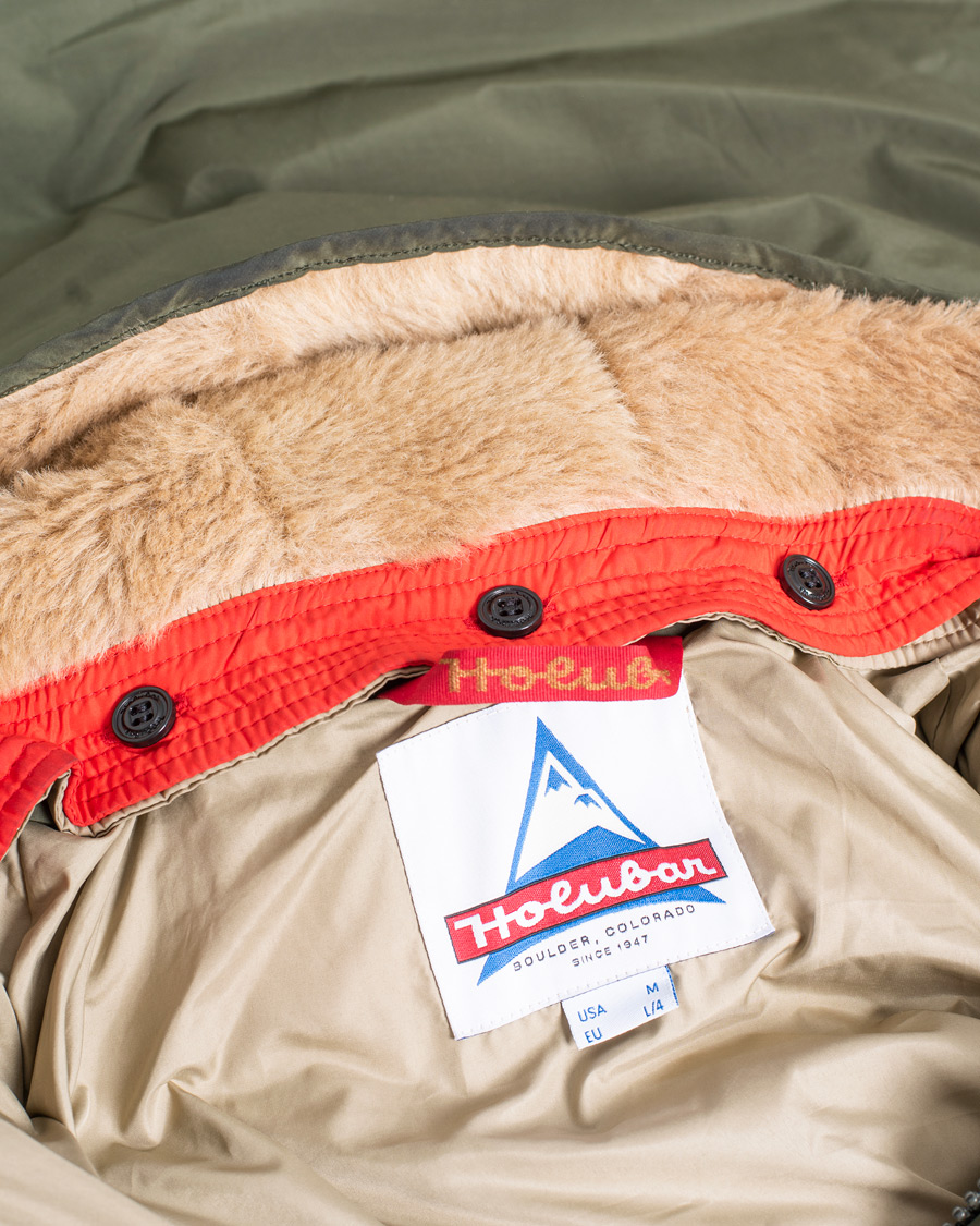Herre | Jakker | Pre-owned | Holubar M289 Boulder Cotton Parka Military Olive