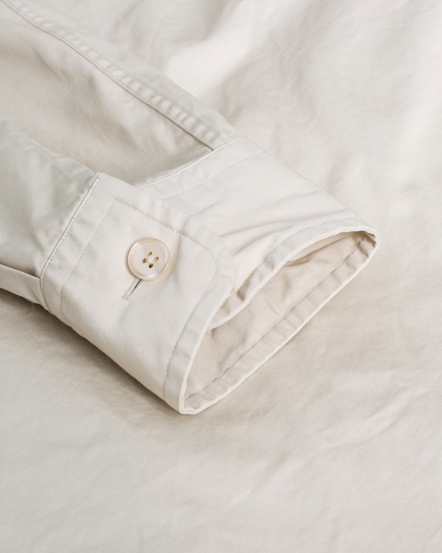 Herre | Pre-owned | Pre-owned | Filippa K Oscar Cotton Shirt Soft Beige