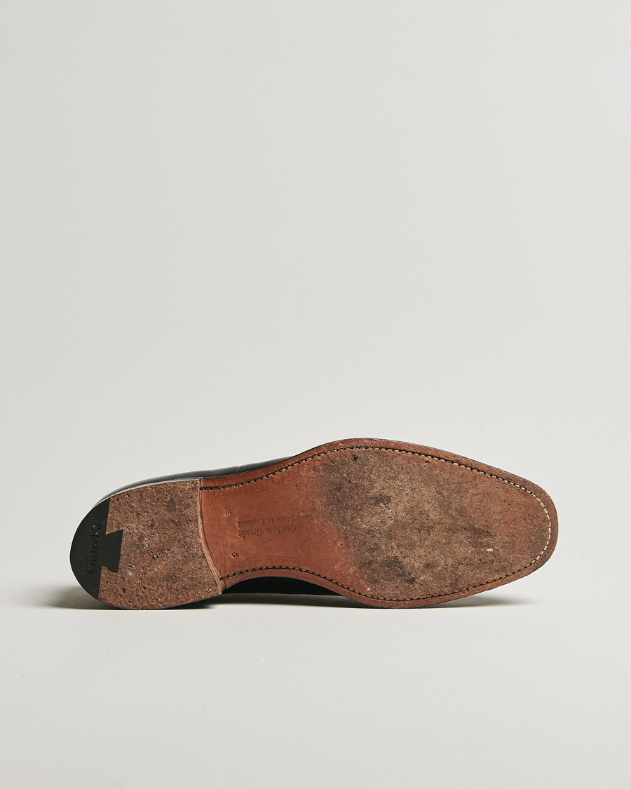 Herre | Church's Consul Calf Leather Oxford Black | Pre-owned | Church's Consul Calf Leather Oxford Black