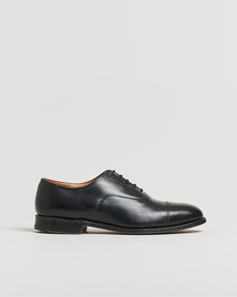 Herre | Pre-owned Randsyede sko | Pre-owned | Church's Consul Calf Leather Oxford Black UK9,5 - EU43,5