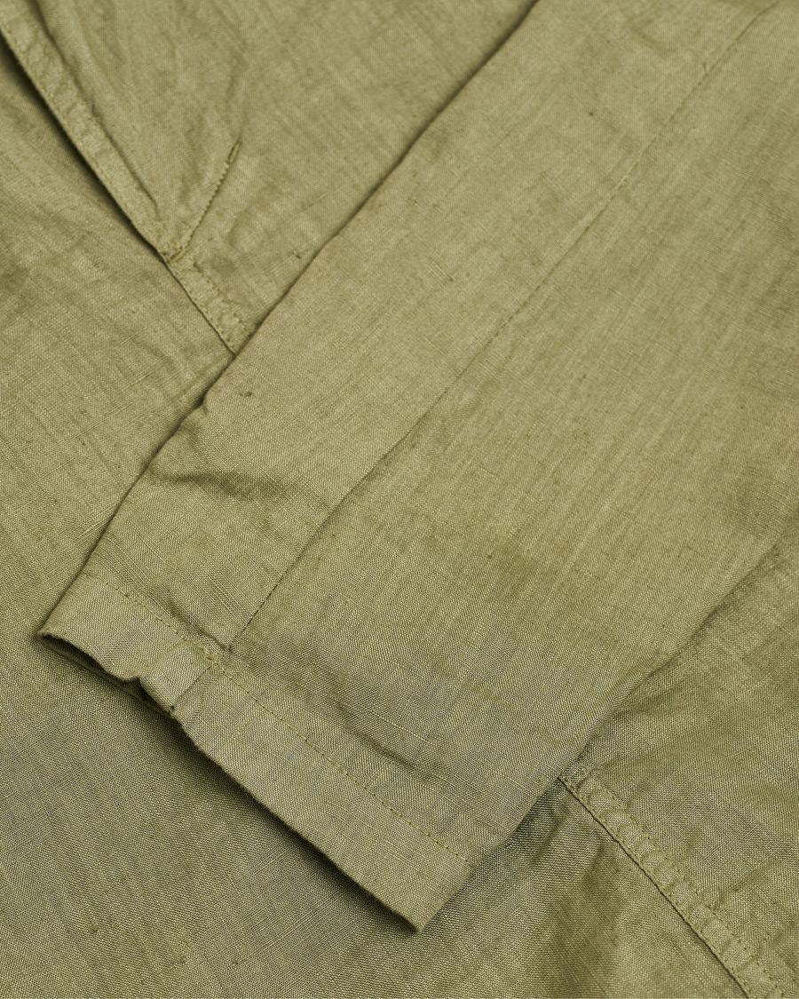 Herre | Aspesi Samuraki Linen Blazer Military | Pre-owned | Aspesi Samuraki Linen Blazer Military