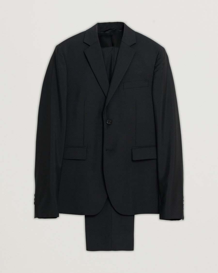 Herre | Acne Studios Brobyn Wool Suit Black 48 | Pre-owned | Acne Studios Brobyn Wool Suit Black 48