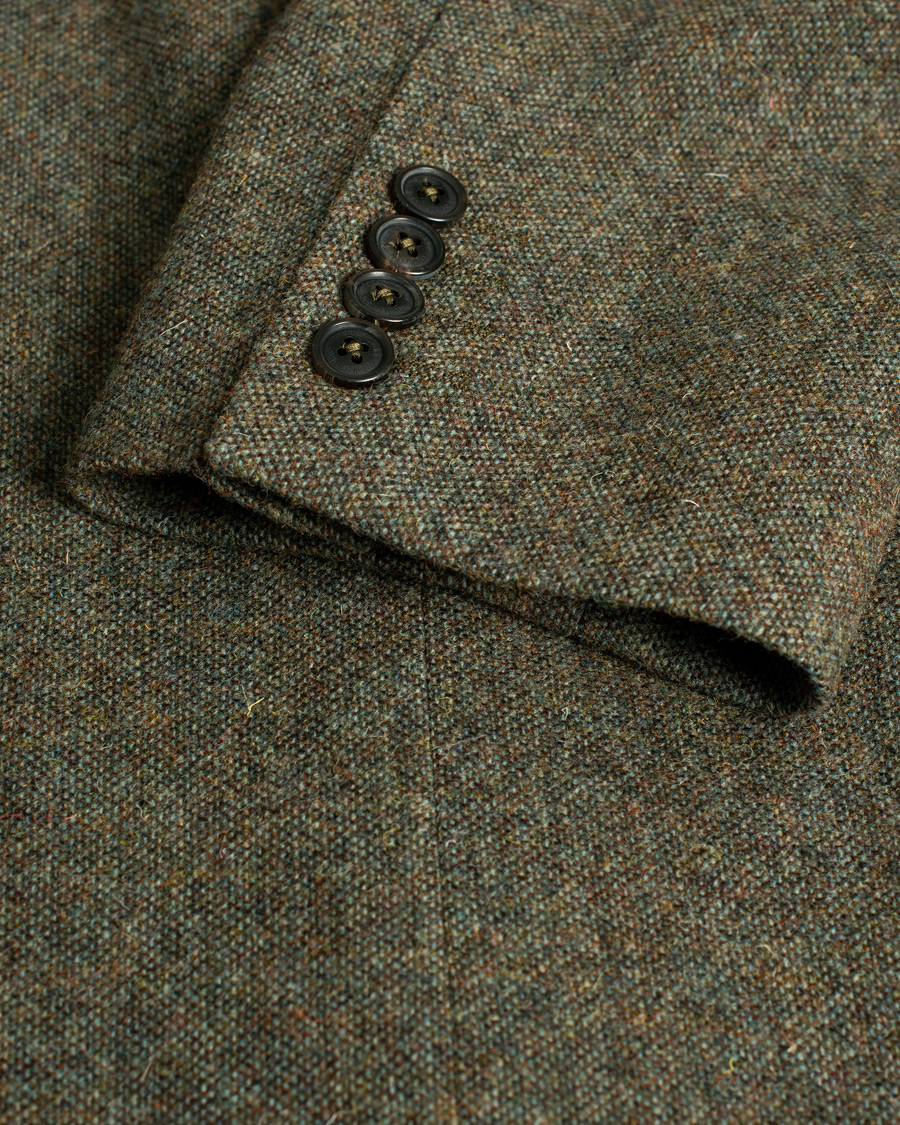 Herre | Walker Slater William Shetland Tweed Jacket Moss Donegal 56 | Pre-owned | Walker Slater William Shetland Tweed Jacket Moss Donegal 56