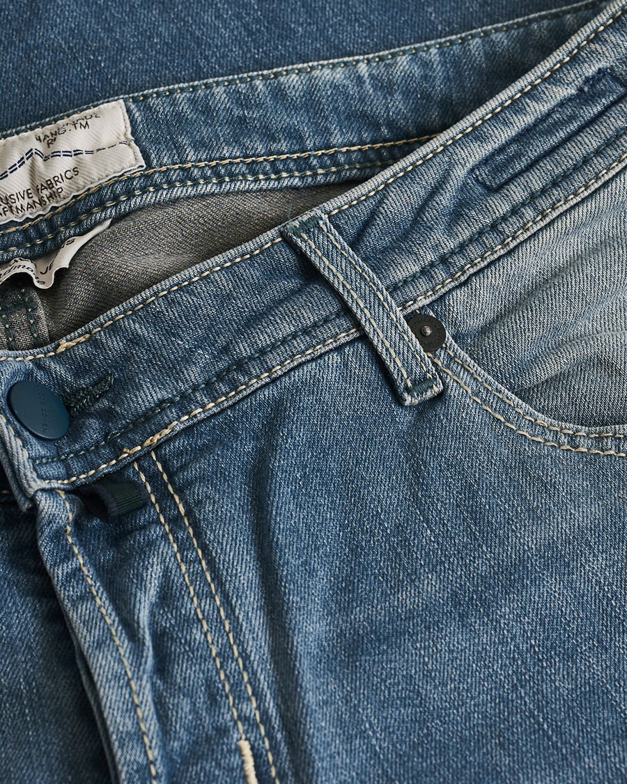 Herre | Jacob Cohën Nick 622 Slim Fit Stretch Jeans Light Blue W38 | Pre-owned | Jacob Cohën Nick 622 Slim Fit Stretch Jeans Light Blue W38