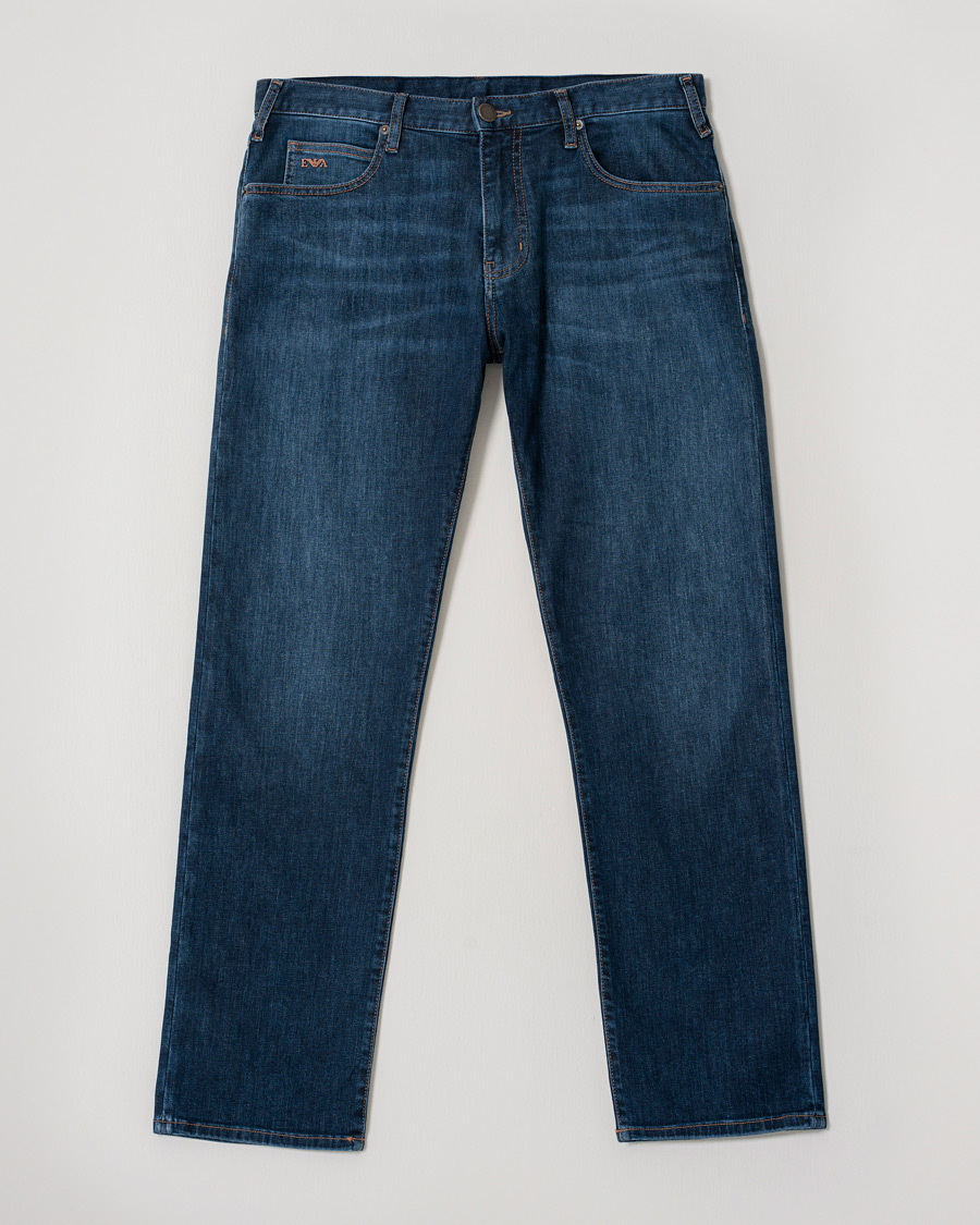 Herre | Jeans | Pre-owned | Emporio Armani Regular Fit Jeans Dark Blue W34L32