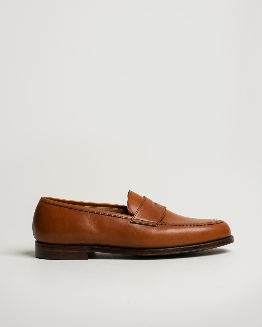 Herre | Boston Leather Sole Light Brown Calf | Pre-owned | Boston Leather Sole Light Brown Calf