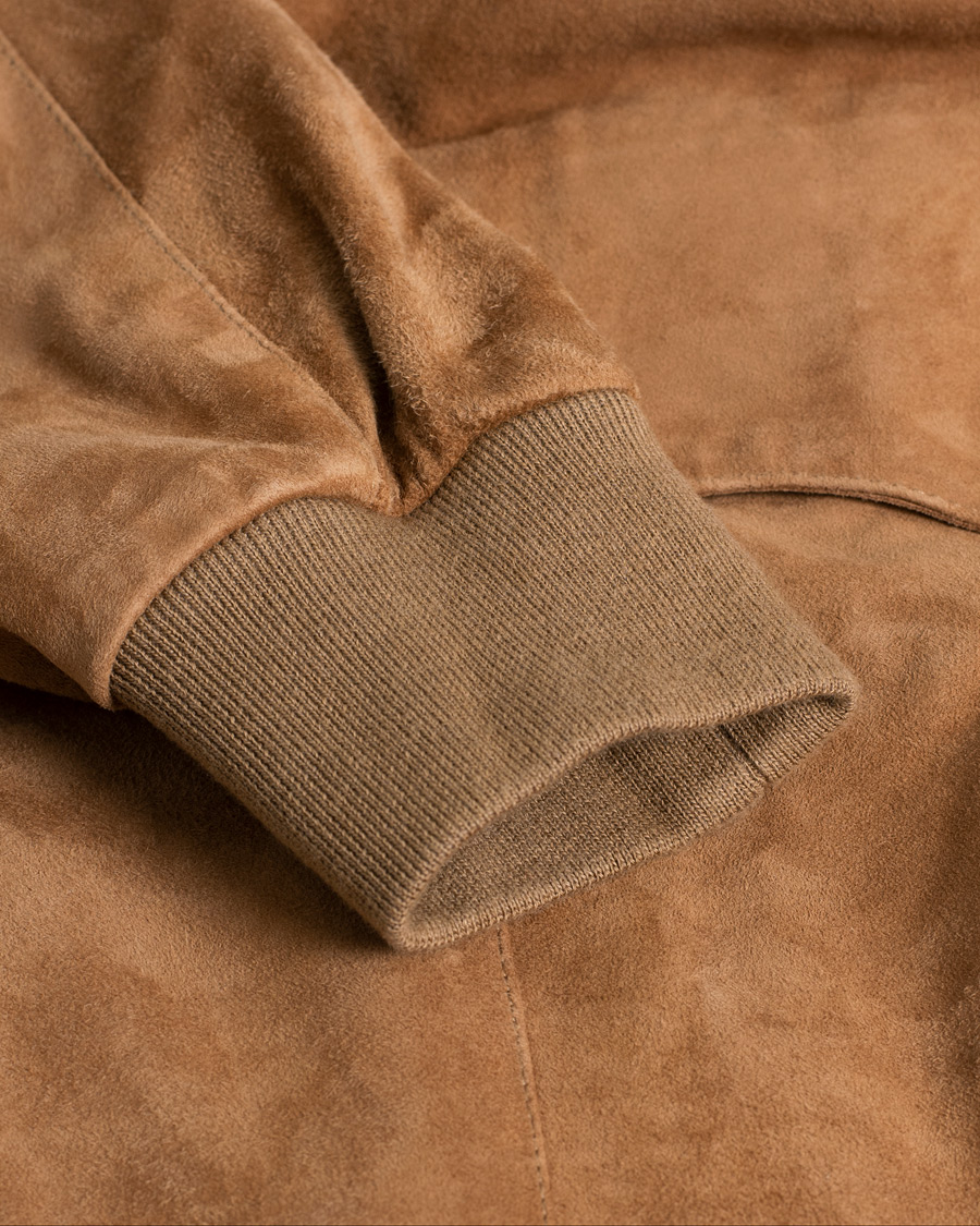 Herre | Baracuta G9 Suede Jacket Tobacco | Pre-owned | Baracuta G9 Suede Jacket Tobacco