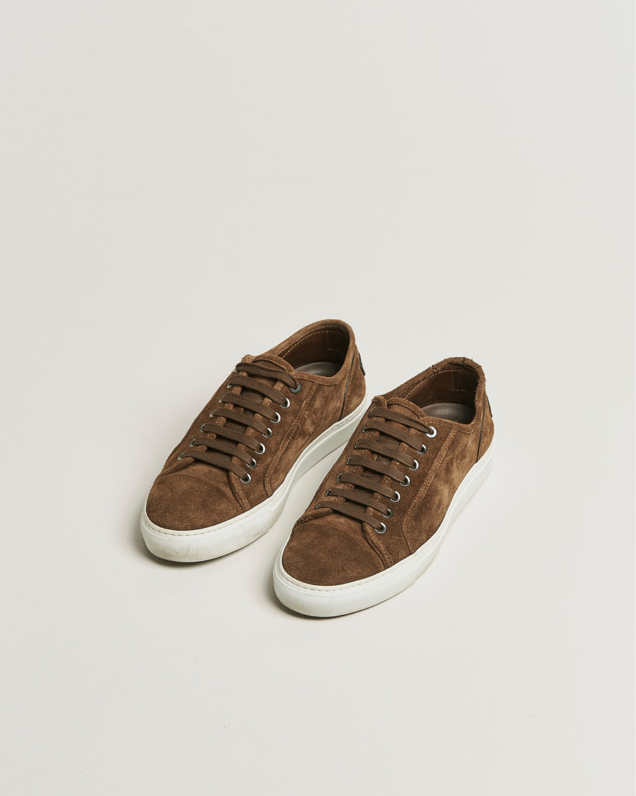 Herre | Brioni Casetta Suede Sneakers Brown | Pre-owned | Brioni Casetta Suede Sneakers Brown
