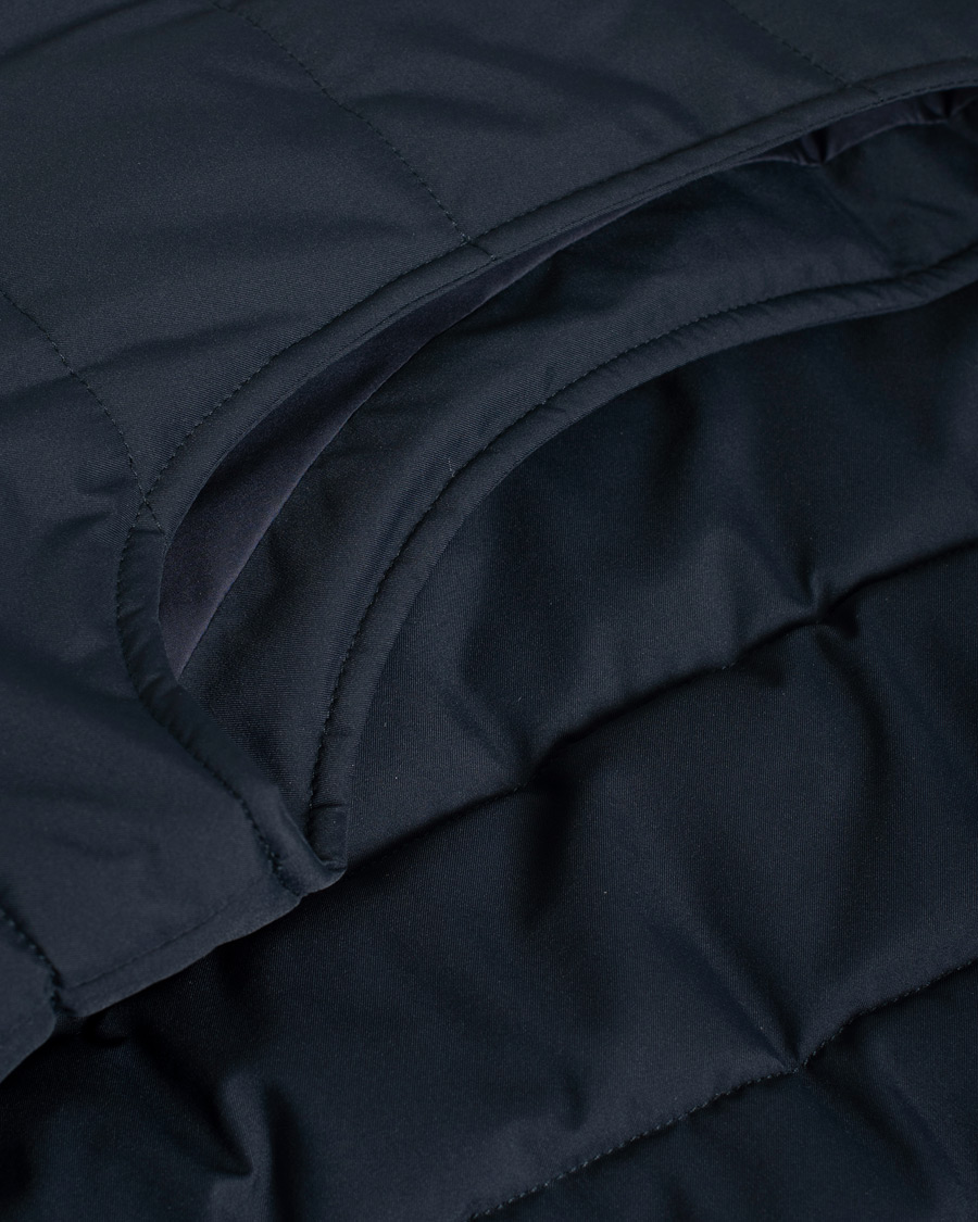 Herre | Jakker | Pre-owned | Kiton Nylon Down Vest Navy