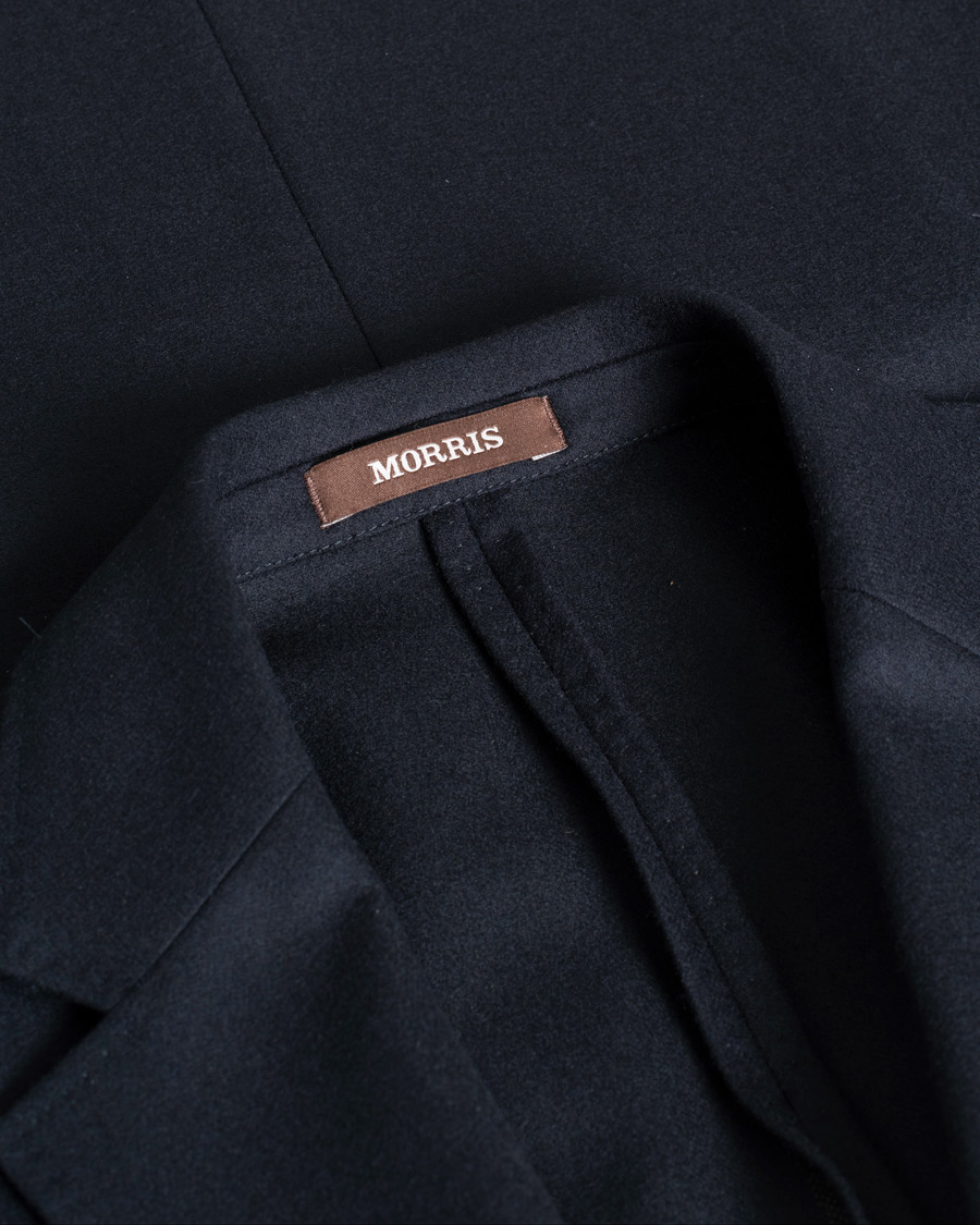 Herre | Pre-owned Blazere | Pre-owned | Morris Heritage Keith Flannel Suit Blazer Navy