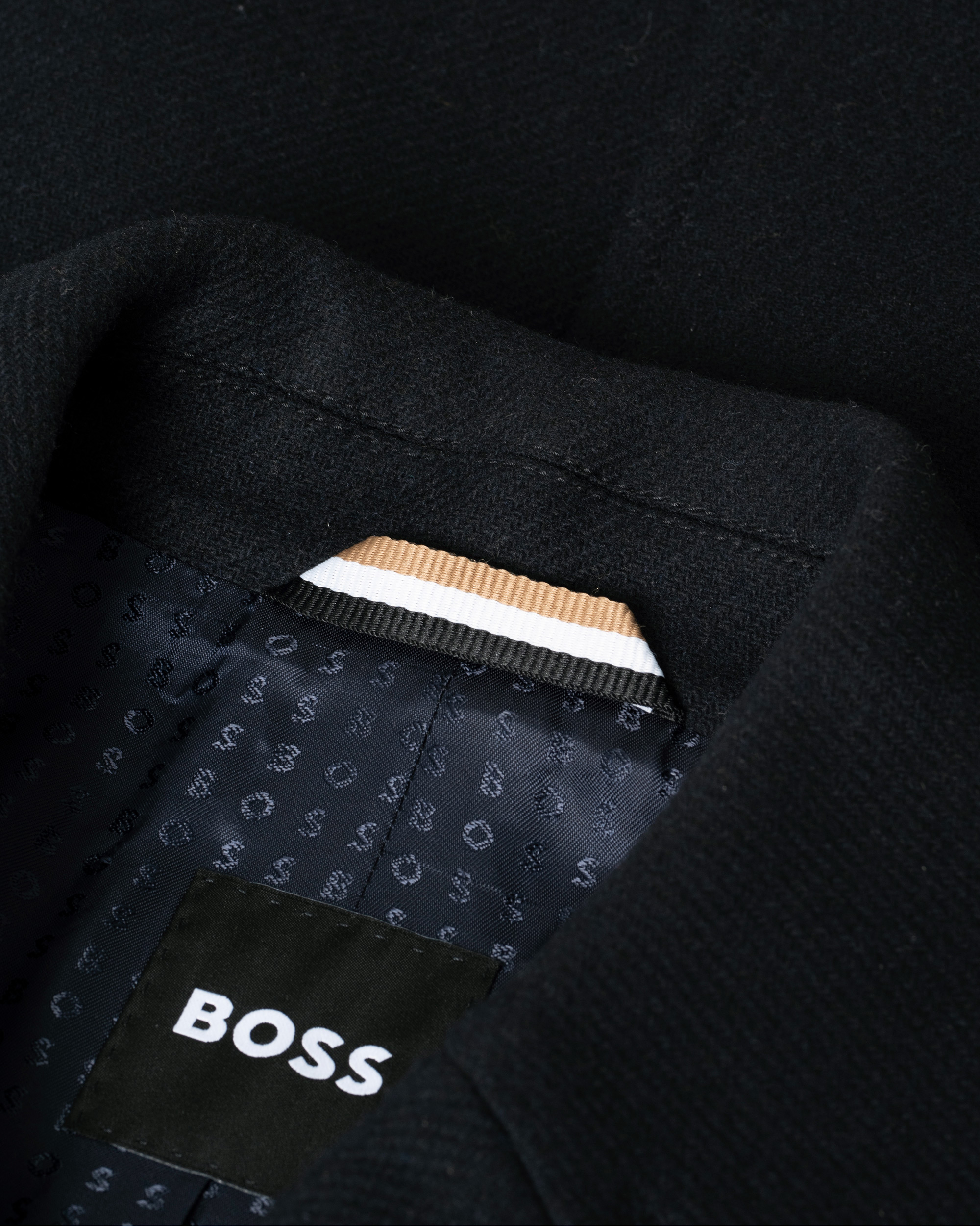 Herre | Jakker | Pre-owned | BOSS Hyde Peacoat Dark Blue 46