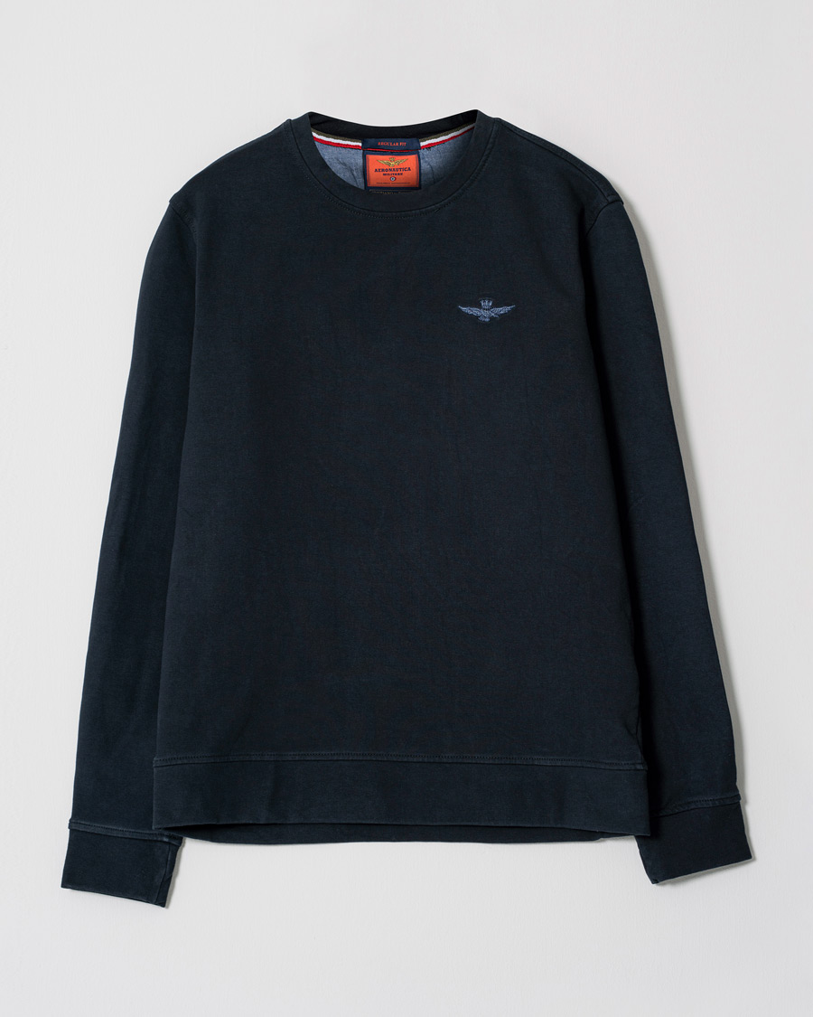 Herre | Trøjer | Pre-owned | Aeronautica Militare Felpa Sweatshirt Blu Scuro L