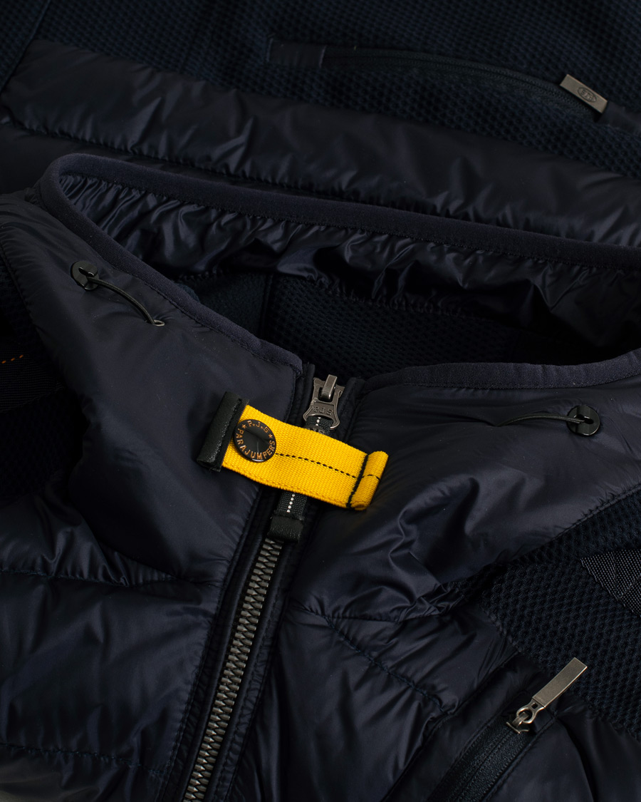 Herre | Parajumpers Nolan Hybrid Hooded Jacket Navy | Pre-owned | Parajumpers Nolan Hybrid Hooded Jacket Navy