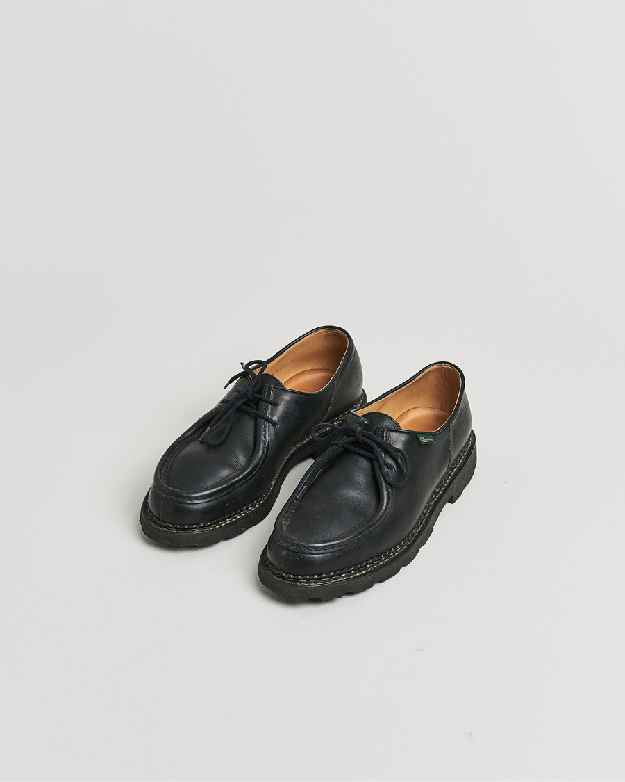 Herre | Pre-owned Randsyede sko | Pre-owned | Paraboot Michael Derby Black 43,5