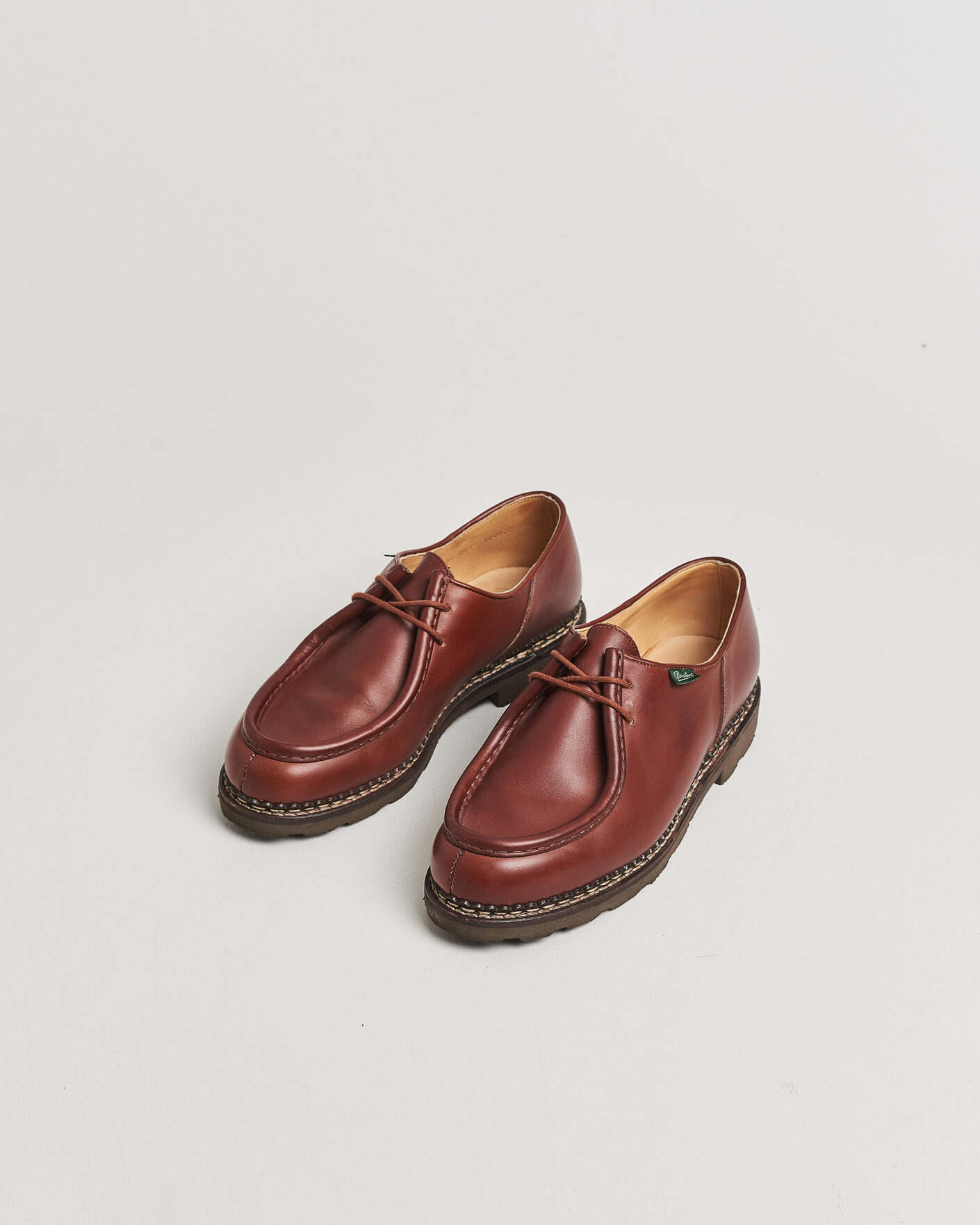 Herre | Pre-owned Randsyede sko | Pre-owned | Paraboot Michael Derby Marron 43,5