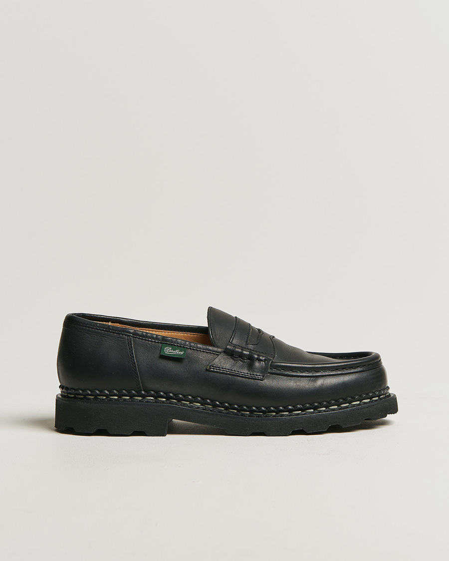 Herre | Paraboot Reims Loafer Black | Pre-owned | Paraboot Reims Loafer Black