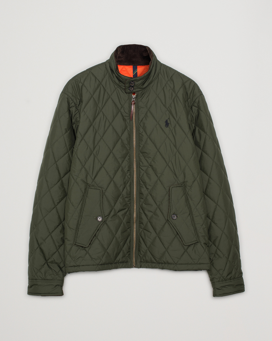 Herre | Jakker | Pre-owned | Polo Ralph Lauren Beaton Quilted Jacket Company Olive M