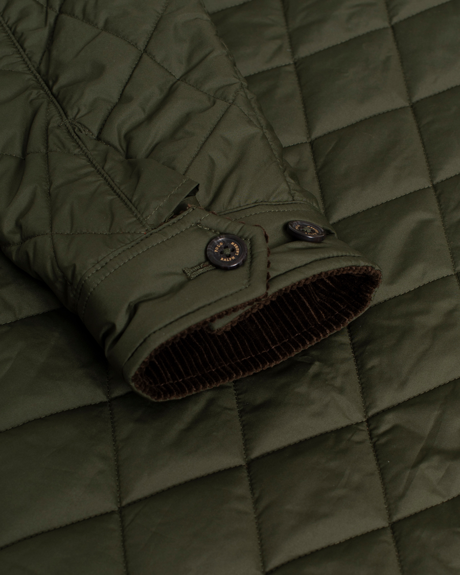Herre | Jakker | Pre-owned | Polo Ralph Lauren Beaton Quilted Jacket Company Olive M