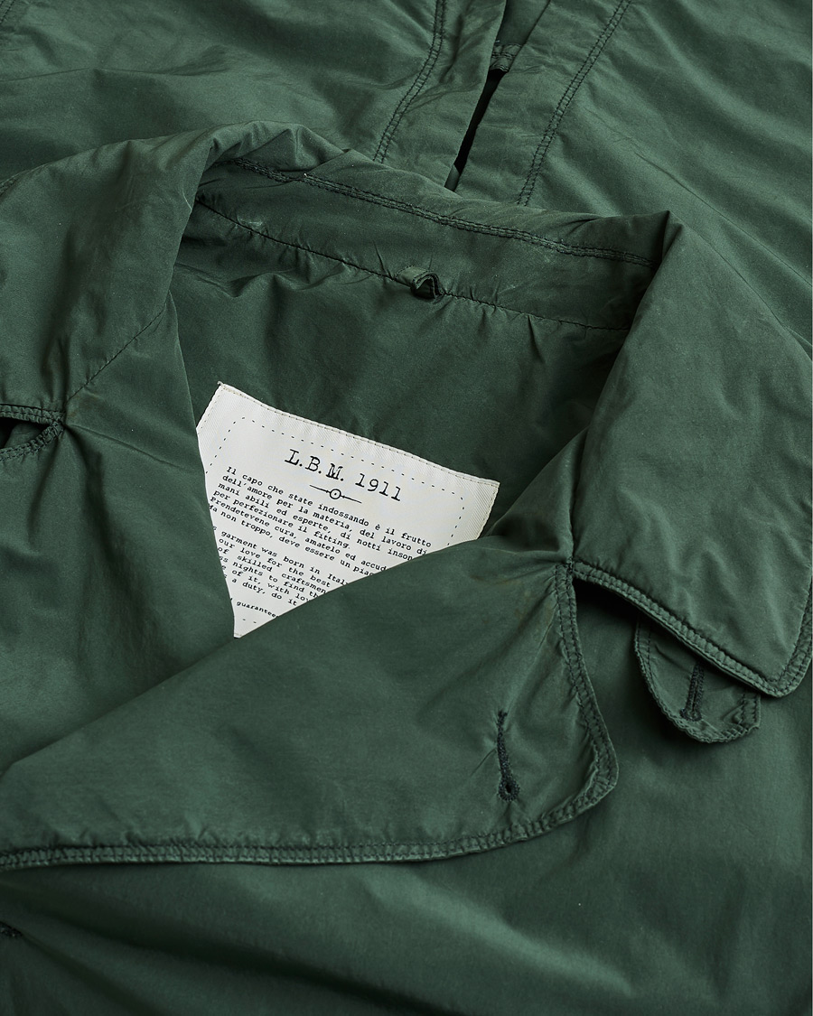 Herre | L.B.M. 1911 Water Repellent Trench Green 52 | Pre-owned | L.B.M. 1911 Water Repellent Trench Green 52