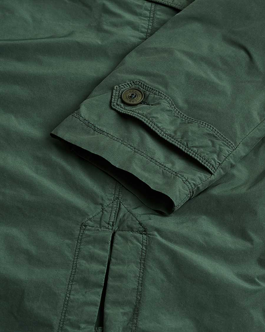 Herre | L.B.M. 1911 Water Repellent Trench Green 52 | Pre-owned | L.B.M. 1911 Water Repellent Trench Green 52