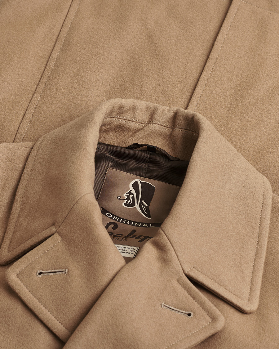Herre | Pre-owned Jakker | Pre-owned | Sealup Genova Wool Peacoat Camel 50