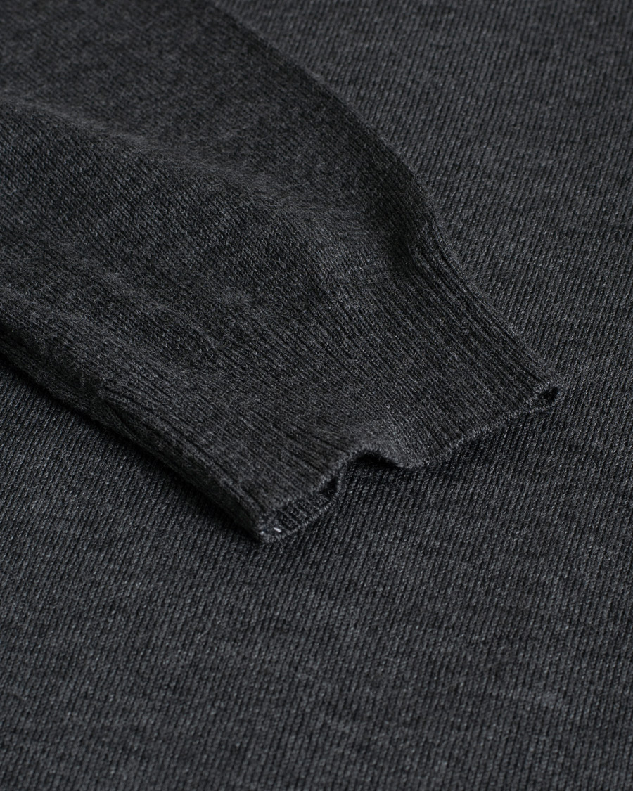 Herre | Pre-owned | Pre-owned | Stenströms Merino Full Zip Charcoal Grey