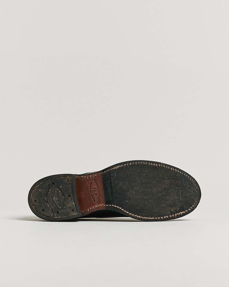 Herre | John Lofgren Bootmaker USN Low Quarter Derby Black Calf US7,5 - EU40,5 | Pre-owned | John Lofgren Bootmaker USN Low Quarter Derby Black Calf US7,5 - EU40,5