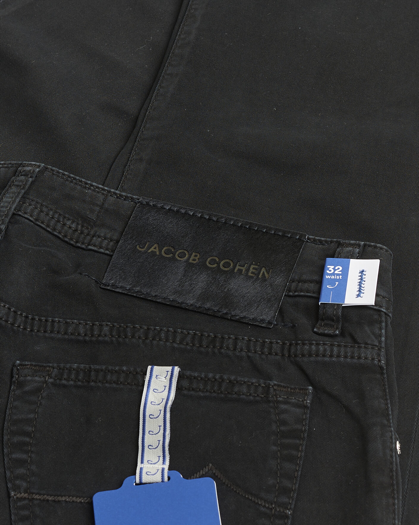 Herre | Pre-owned Jeans | Pre-owned | Jacob Cohën Bard 5-Pocket Cotton Trousers Black W32