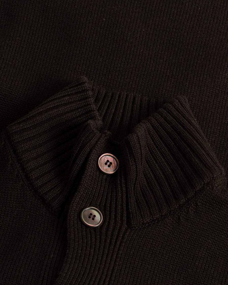 Herre | Trøjer | Pre-owned | Gran Sasso Wool Cardigan Brown 48
