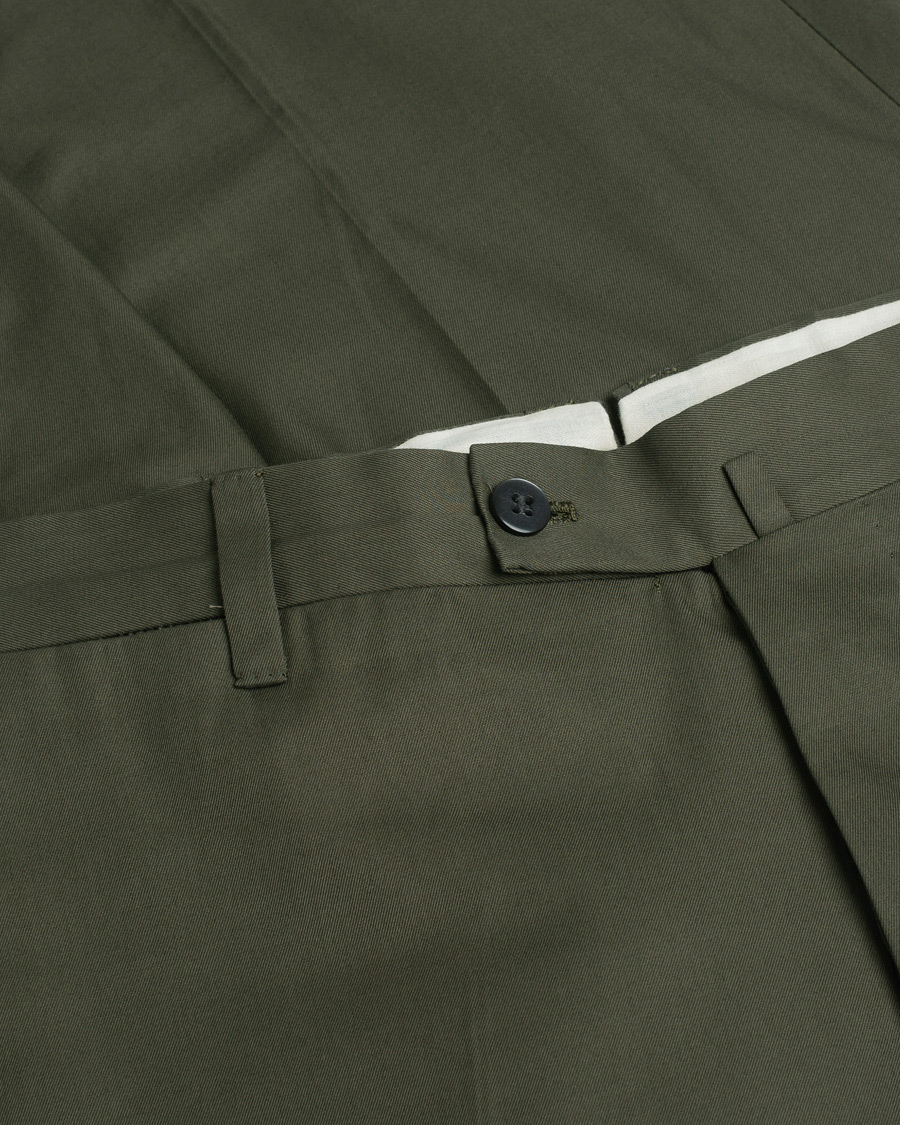 Herre | Pre-owned Jakkesæt | Pre-owned | Orazio Luciano Cotton Suit Green 50