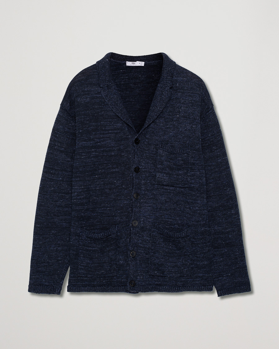 Herre | Trøjer | Pre-owned | Inis Meáin Washed Linen Pub Jacket Seal