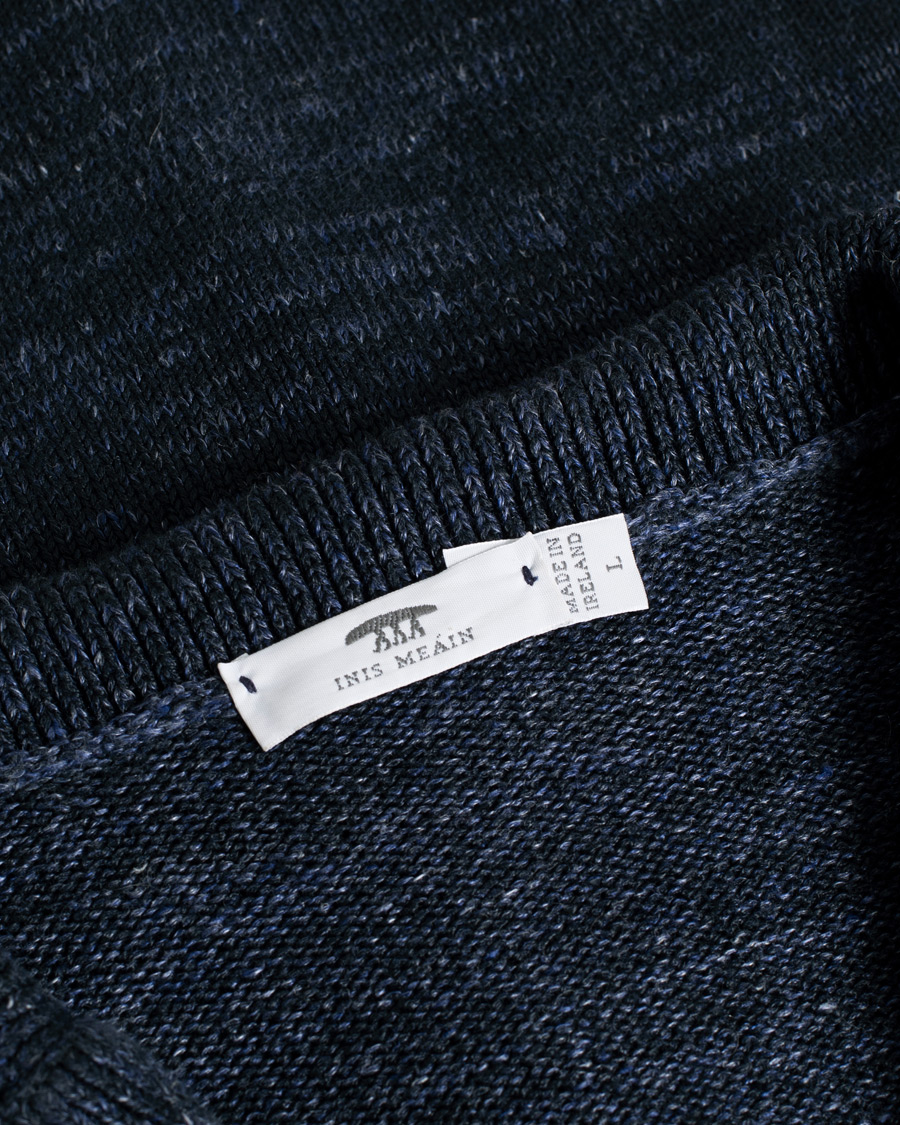 Herre | Trøjer | Pre-owned | Inis Meáin Washed Linen Pub Jacket Seal