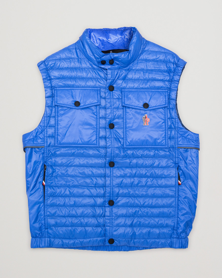 Herre | Jakker | Pre-owned | Moncler Grenoble Padded Vest Clear Blue