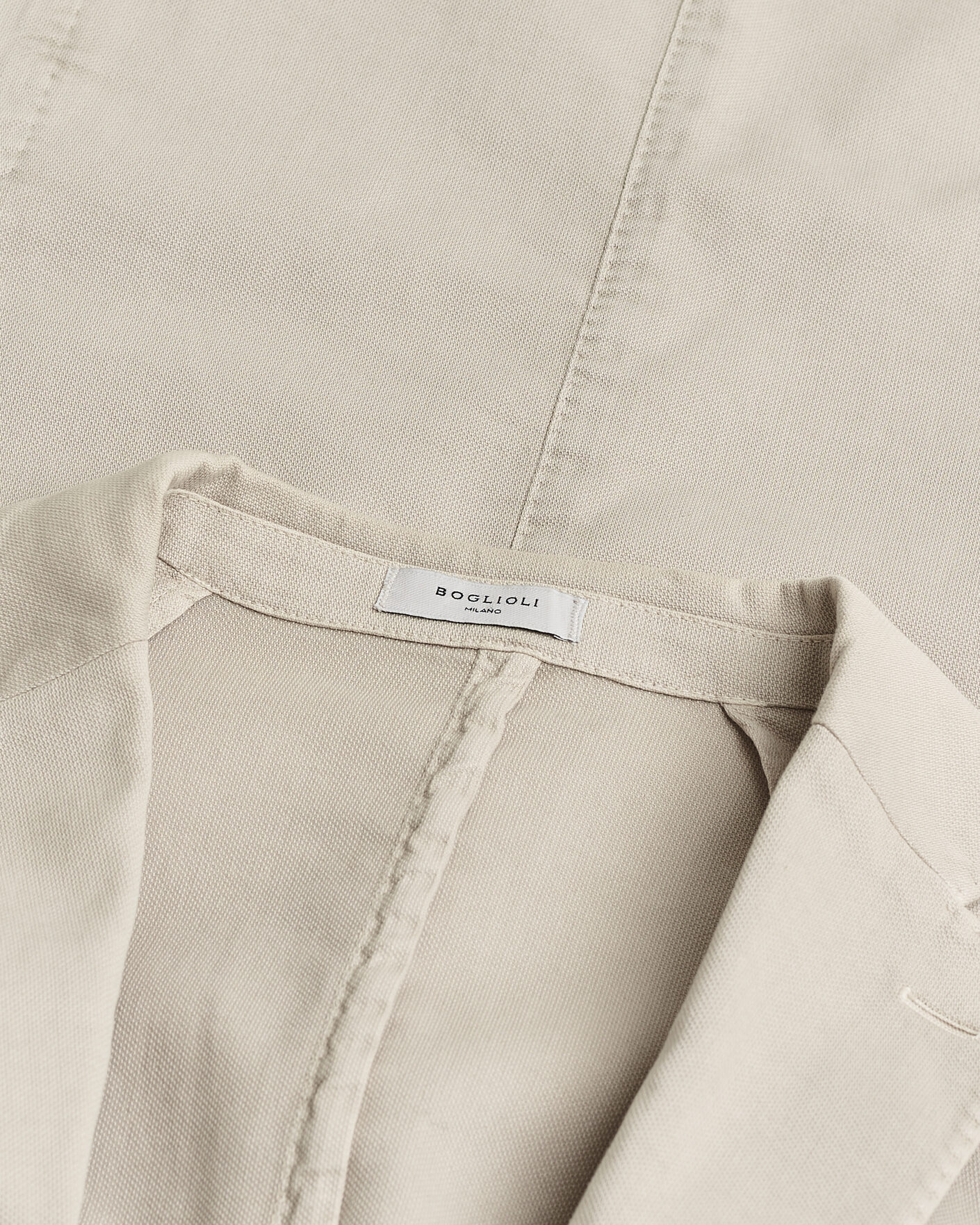 Herre | Pre-owned Blazere | Pre-owned | Boglioli K Jacket Cotton Stretch Blazer Light Beige 52