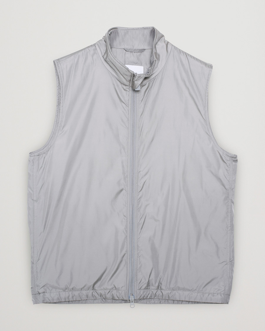 Herre | Jakker | Pre-owned | Aspesi Vernes Nylon Gilet Grey
