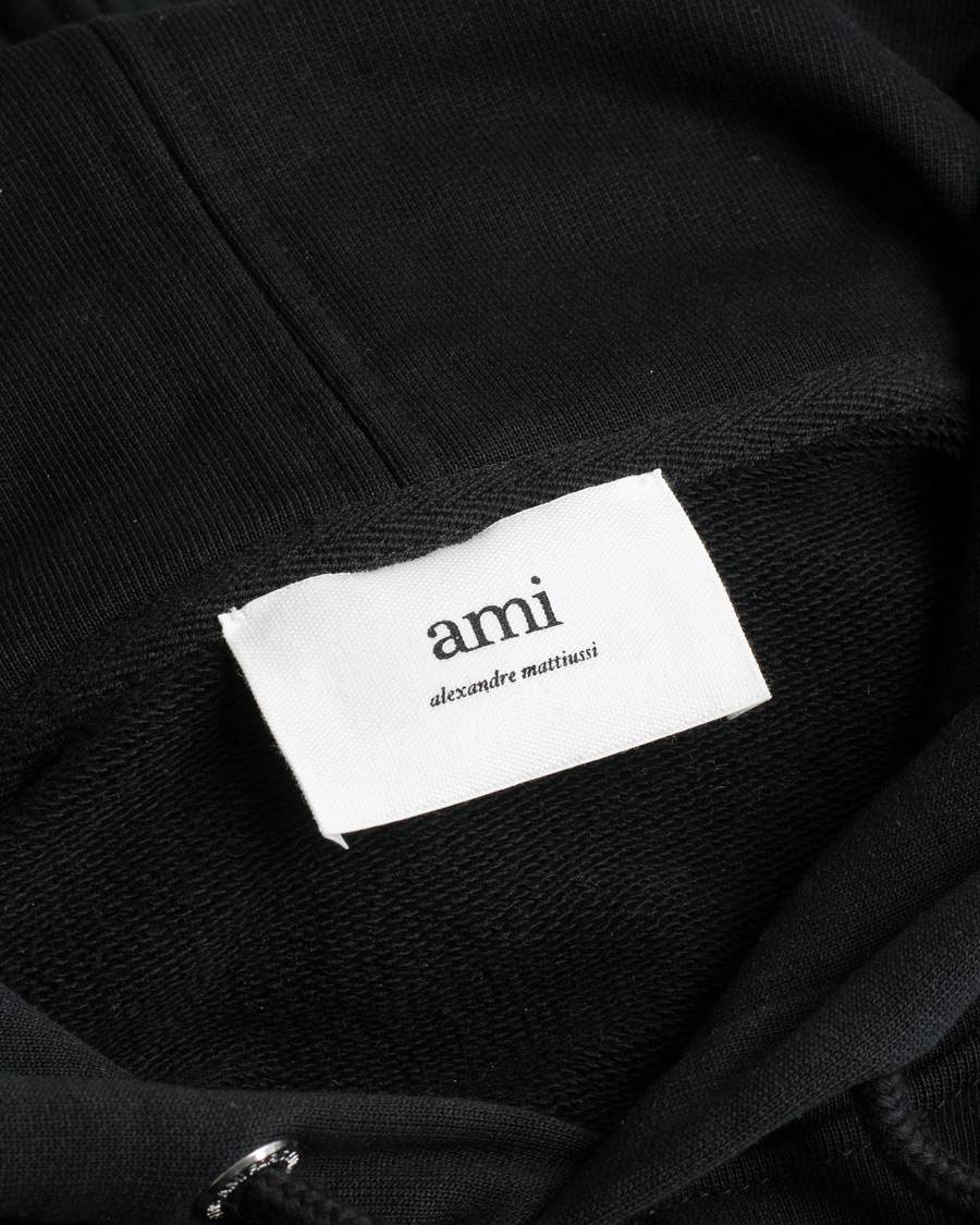 Herre | Trøjer | Pre-owned | AMI Heart Logo Hoodie Black
