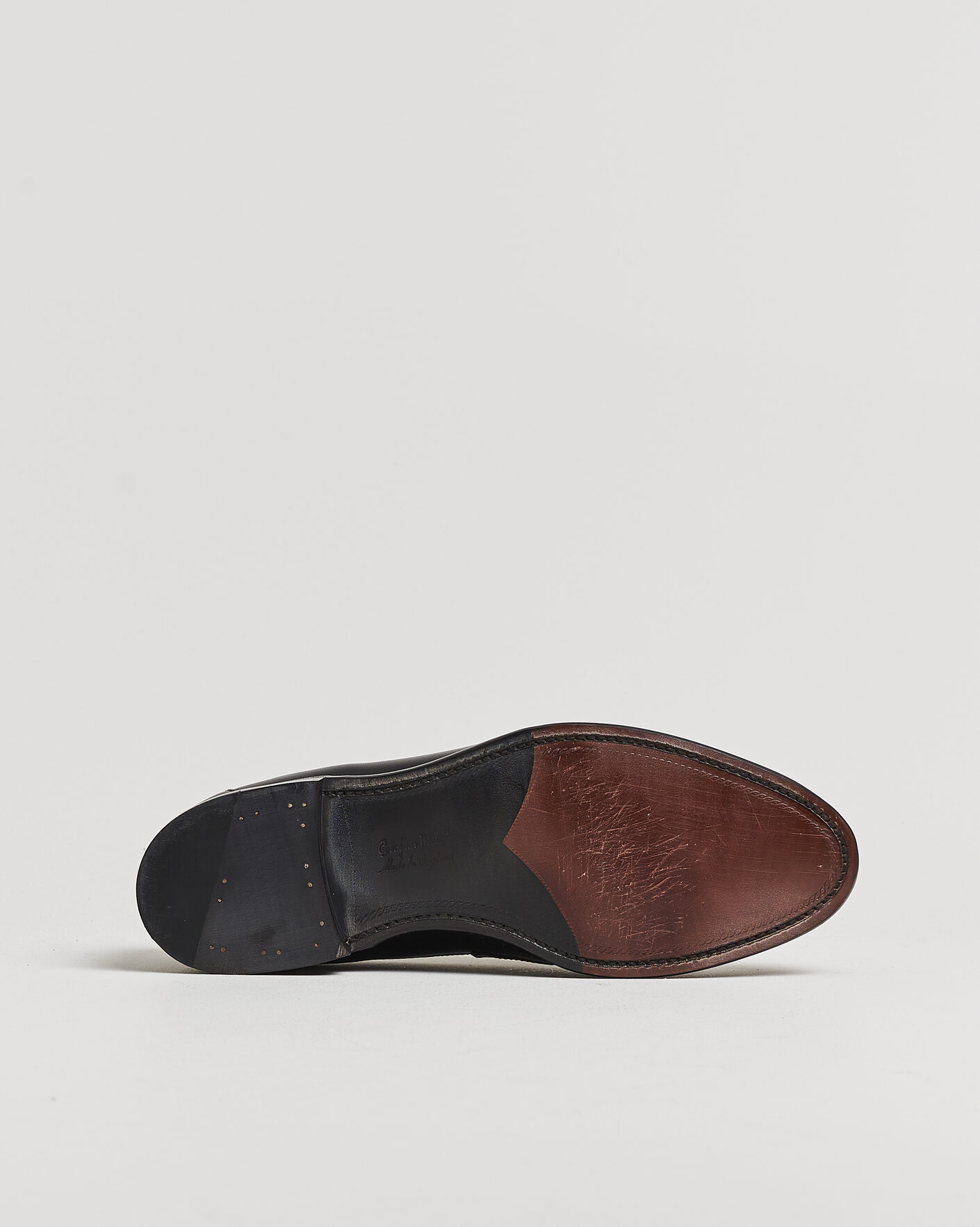 Herre | Pre-owned Randsyede sko | Pre-owned | Loake 1880 Hornbeam Eco Penny Loafer Black Calf UK10 - EU44