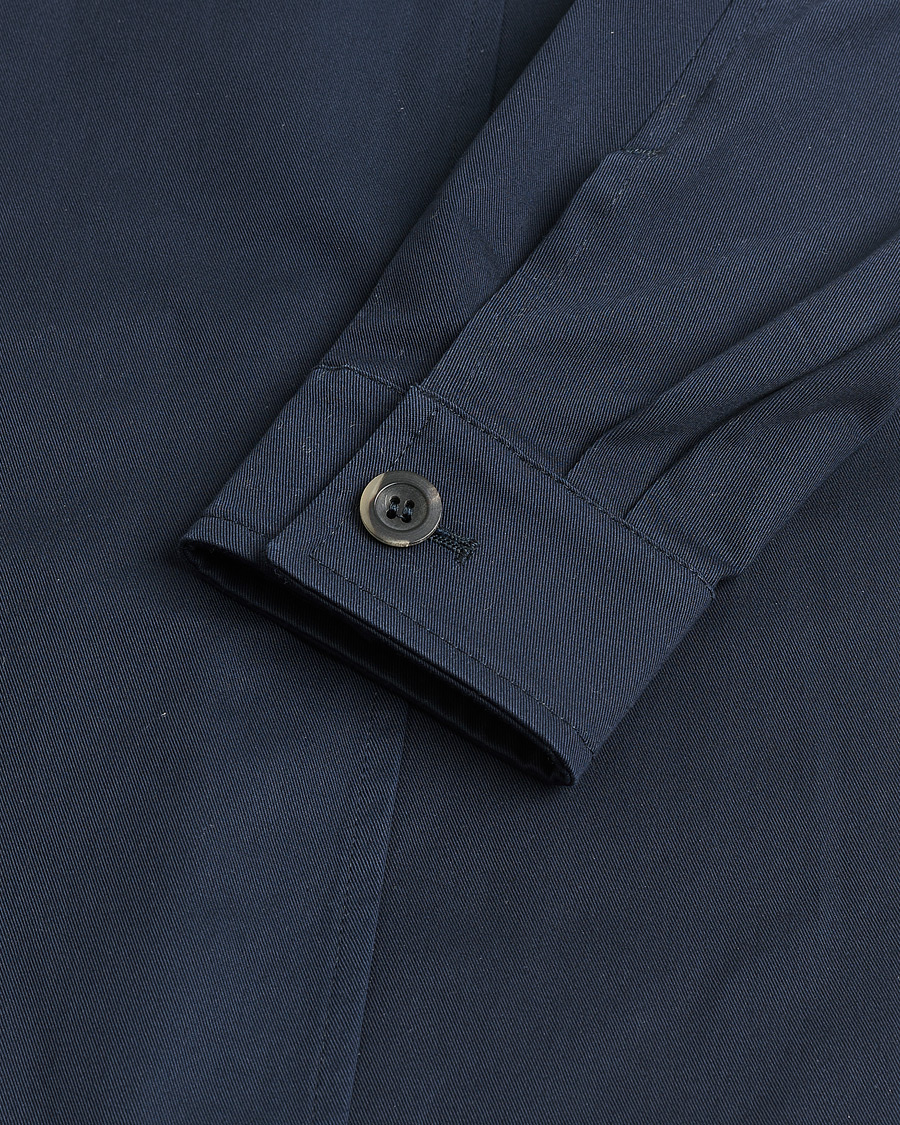Herre | Pre-owned Skjorter | Pre-owned | Private White V.C. Cotton Overshirt Navy 2 - XS