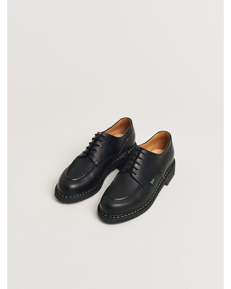 Herre | Pre-owned Randsyede sko | Pre-owned | Paraboot Chambord Derby Black UK7,5 - EU41,5