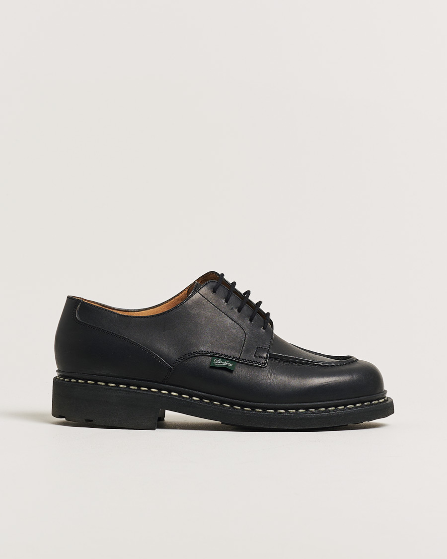 Herre | Pre-owned Randsyede sko | Pre-owned | Paraboot Chambord Derby Black UK7,5 - EU41,5