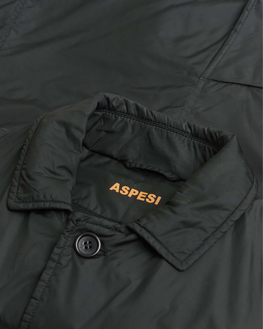 Herre | Pre-owned Jakker | Pre-owned | Aspesi Limone Winter Raincoat Black L