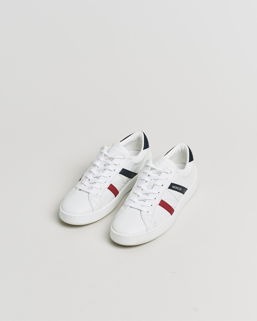 Herre | Pre-owned Sko | Pre-owned | Moncler Monaco Sneakers White 43