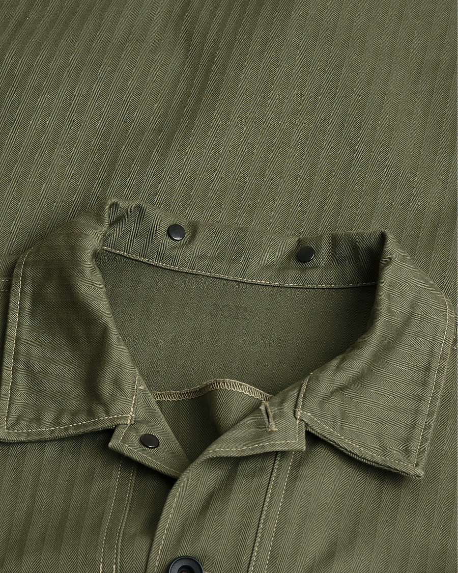 Herre | The Real McCoy's P-44 Utility Coat Sage Green UK36 - EU46 | Pre-owned | The Real McCoy's P-44 Utility Coat Sage Green UK36 - EU46