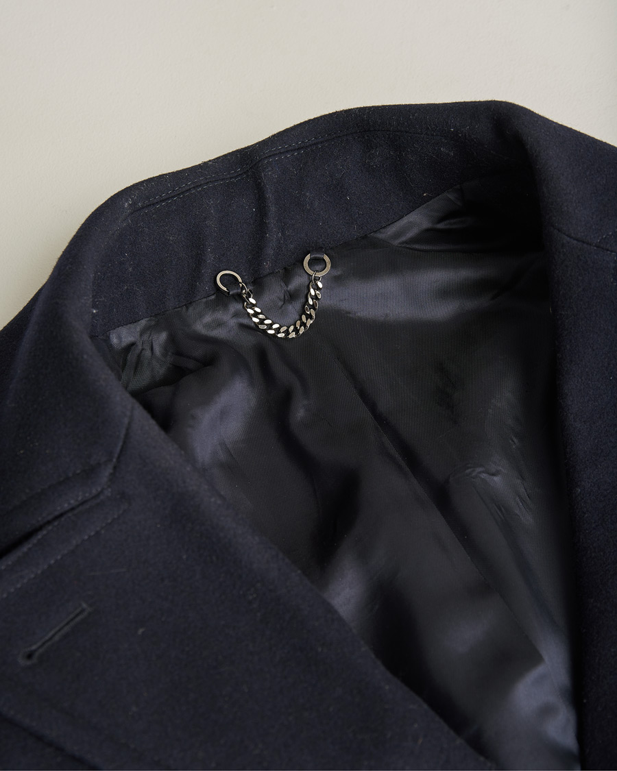 Herre | Jakker | Pre-owned | Tiger of Sweden Peacoat Wool Navy 48