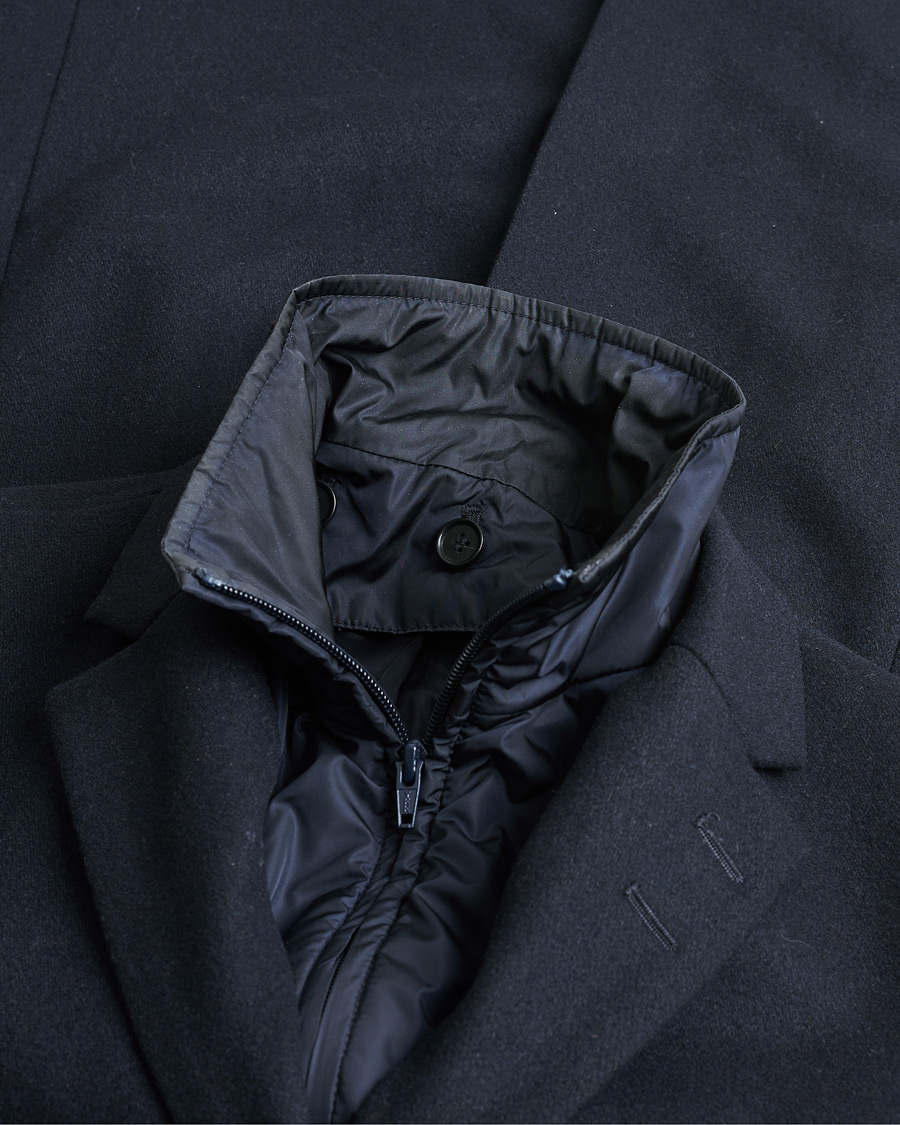 Herre | Pre-owned Jakker | Pre-owned | Tiger of Sweden Netley Wool Coat Navy 48