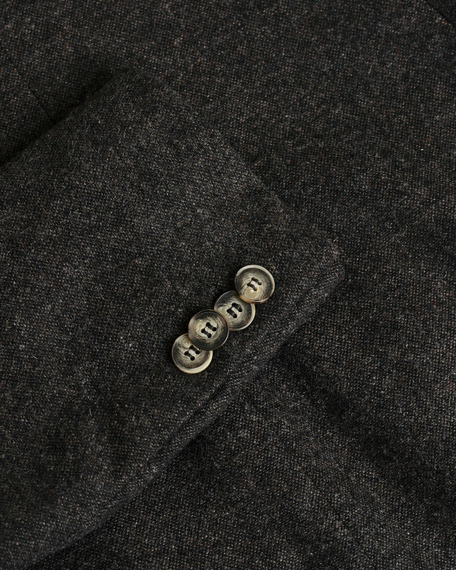 Herre | Pre-owned Blazere | Pre-owned | Tiger of Sweden Wool Flannel Blazer Brown 46