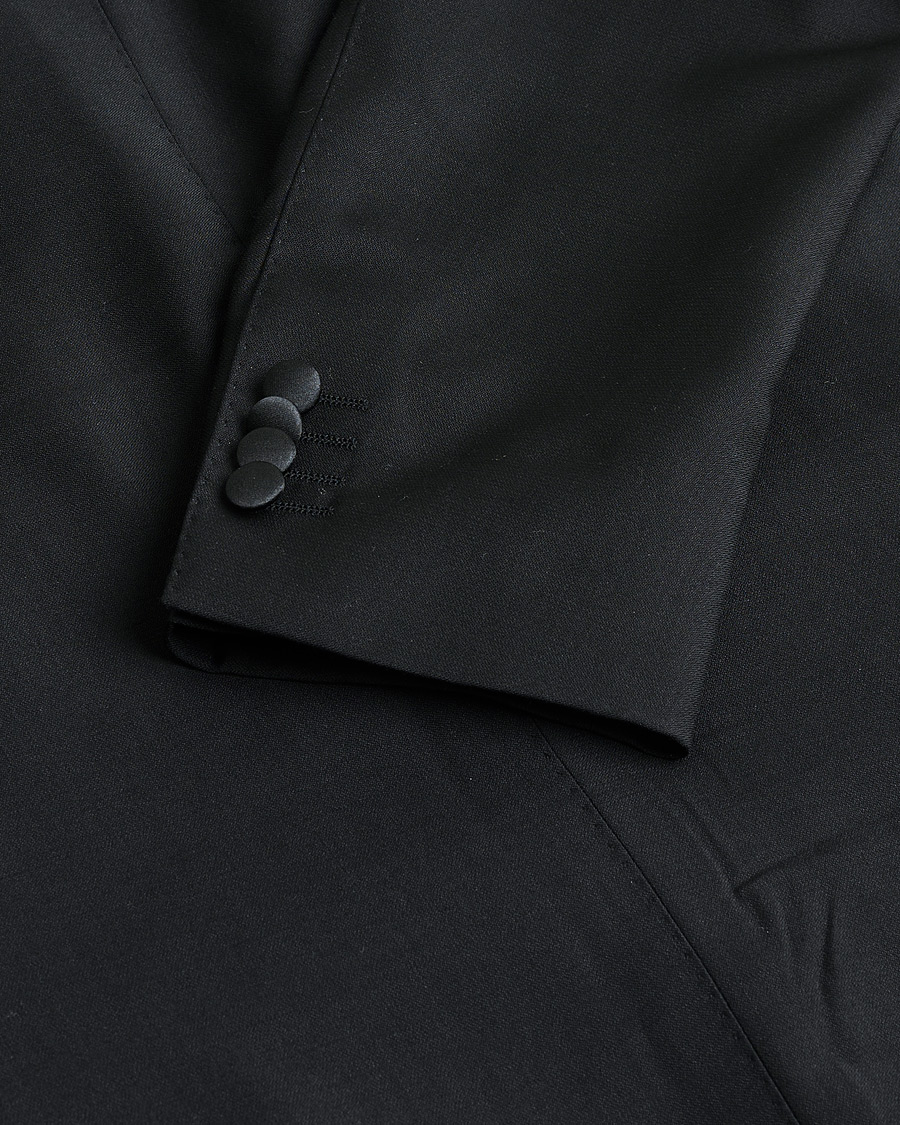Herre | Pre-owned Jakkesæt | Pre-owned | Oscar Jacobson Elder & Denz Wool Tuxedo Black 46