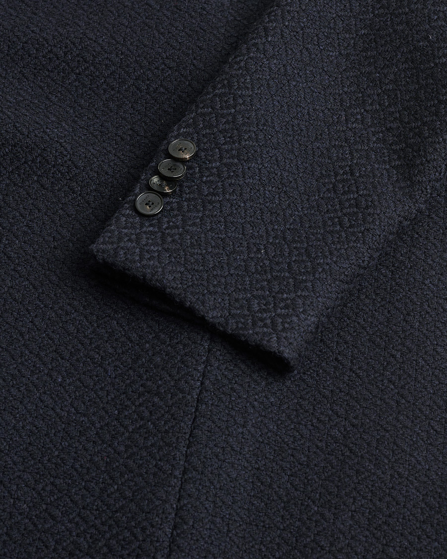 Herre | Pre-owned Blazere | Pre-owned | Etro Jacquard Jersey Blazer Navy 52